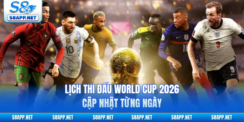 Lịch thi đấu World Cup 2026 cập nhật từng ngày